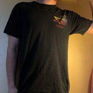 black in n out shirt